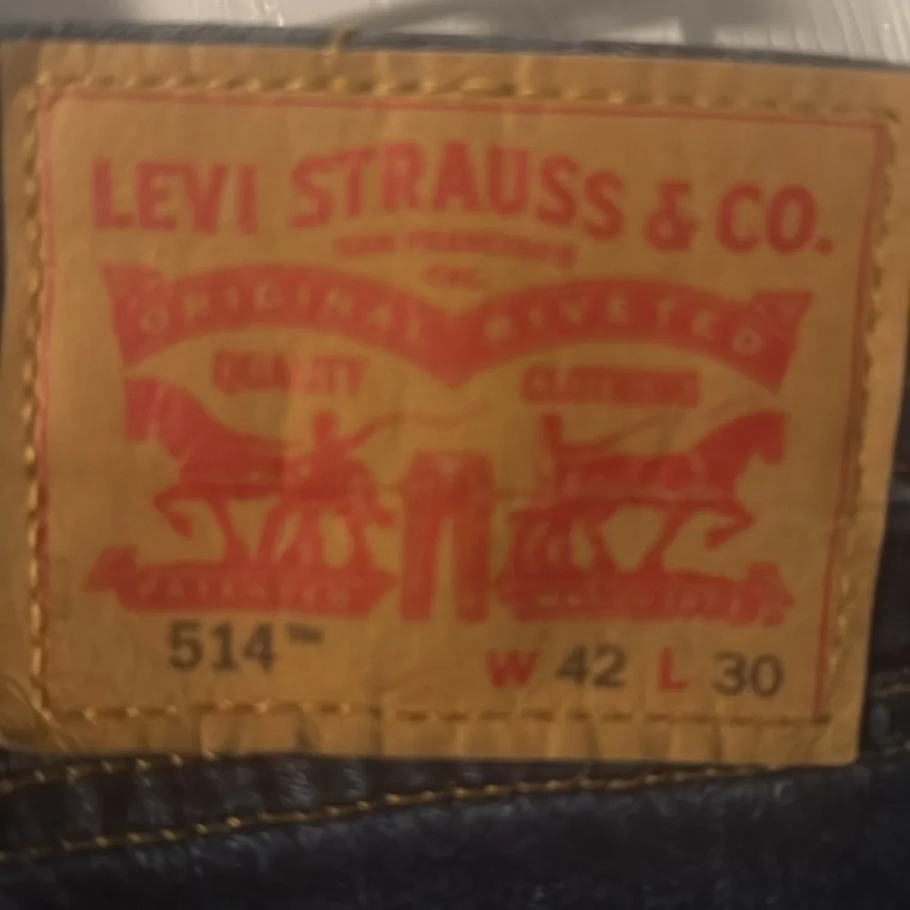 Levi's Blue Straight Jeans Classic Denim EA053